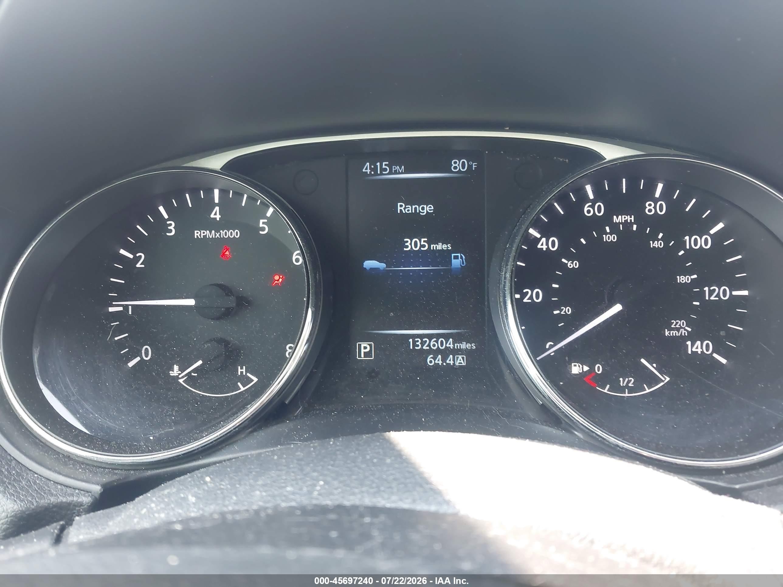 2015 Nissan Rogue Sl Белый vin: 5N1AT2MV2FC858280
