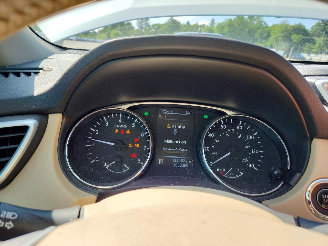 2015 Nissan Rogue Sl White vin: 5N1AT2MV2FC860451