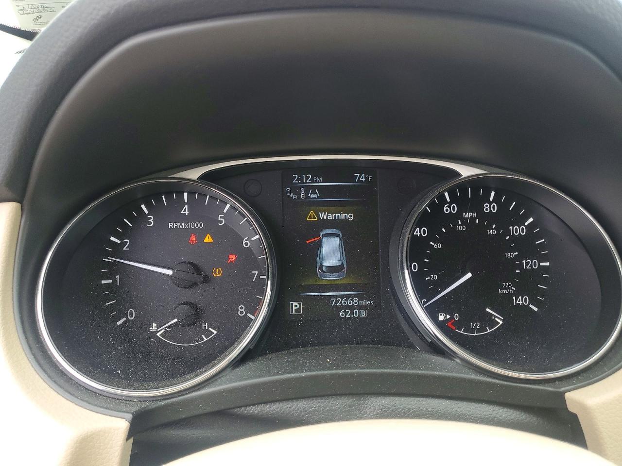 2015 Nissan Rogue Sl Red vin: 5N1AT2MV2FC877850