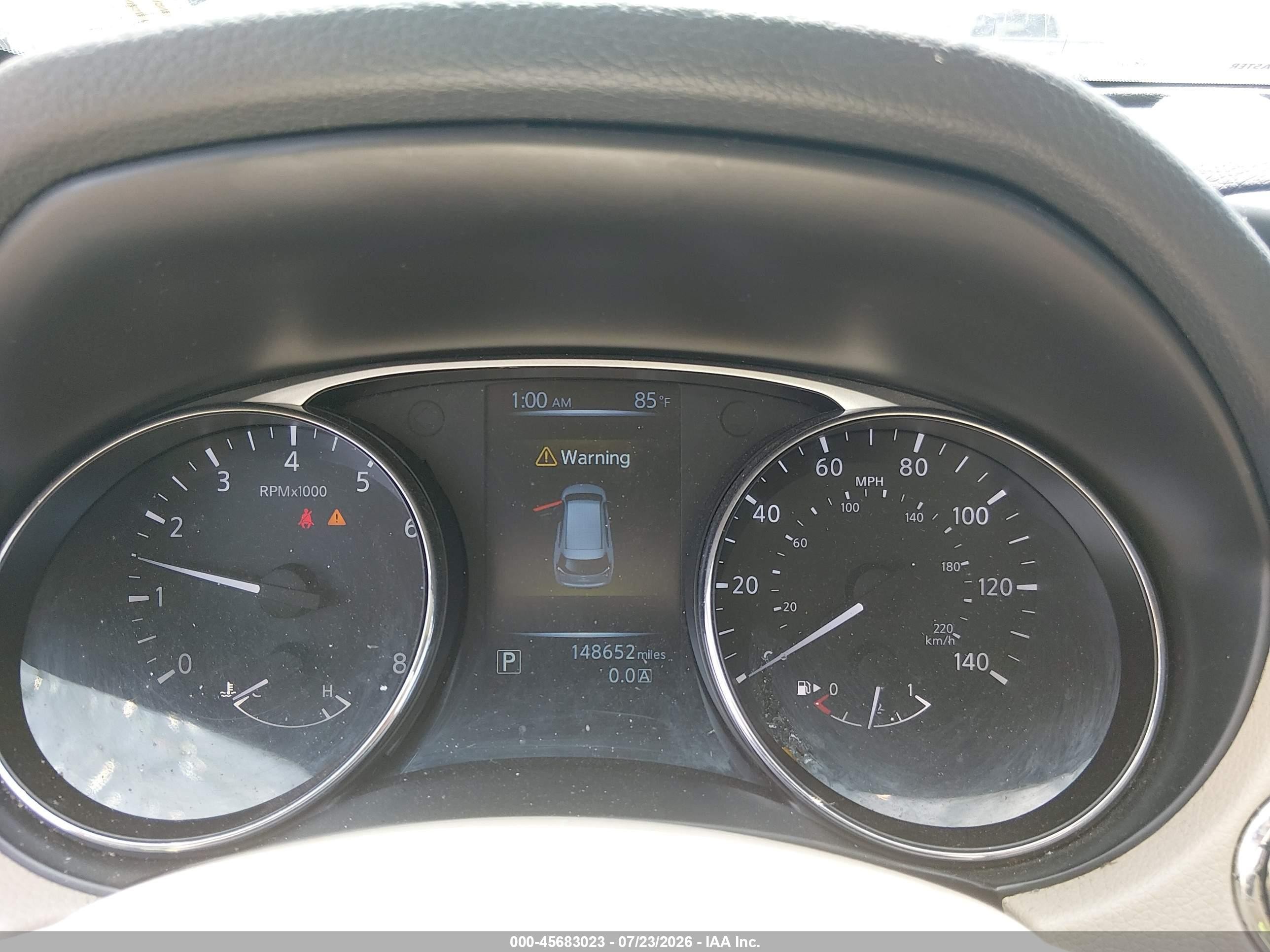 2015 Nissan Rogue Sv Black vin: 5N1AT2MV2FC896205