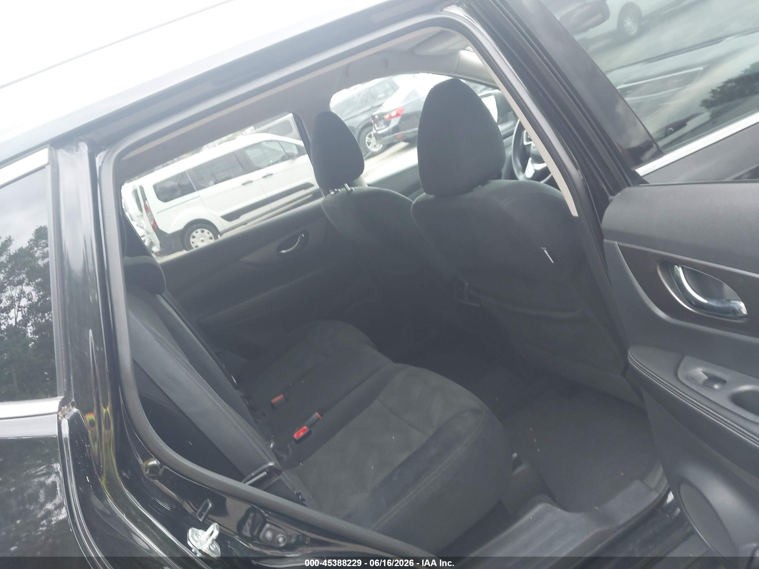 2015 Nissan Rogue Sv Black vin: 5N1AT2MV2FC900995