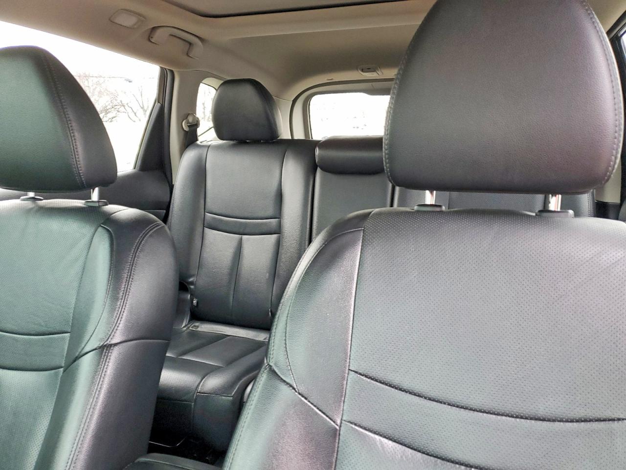 2015 Nissan Rogue Sl Black vin: 5N1AT2MV2FC910359