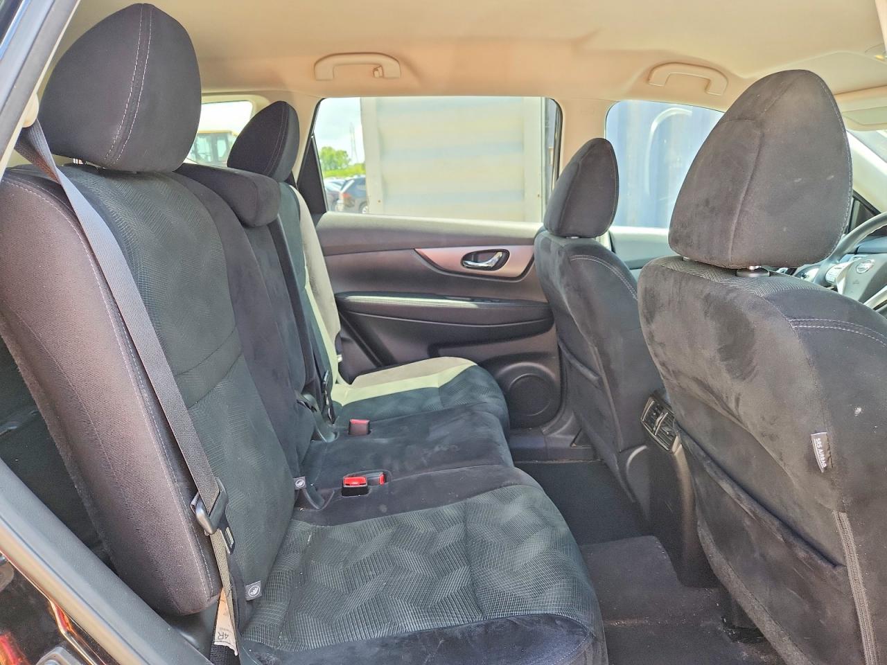2015 Nissan Rogue Sv Black vin: 5N1AT2MV2FC913004
