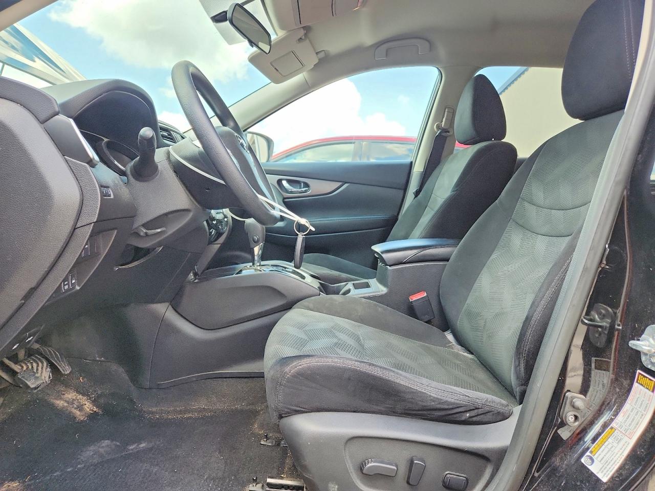 2015 Nissan Rogue Sv Black vin: 5N1AT2MV2FC913004