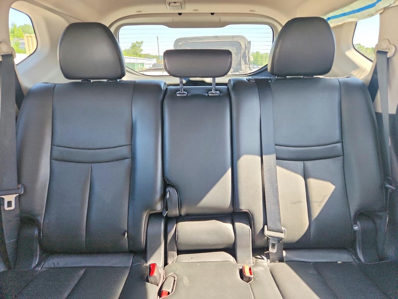 2015 Nissan Rogue Sl Black vin: 5N1AT2MV2FC915707