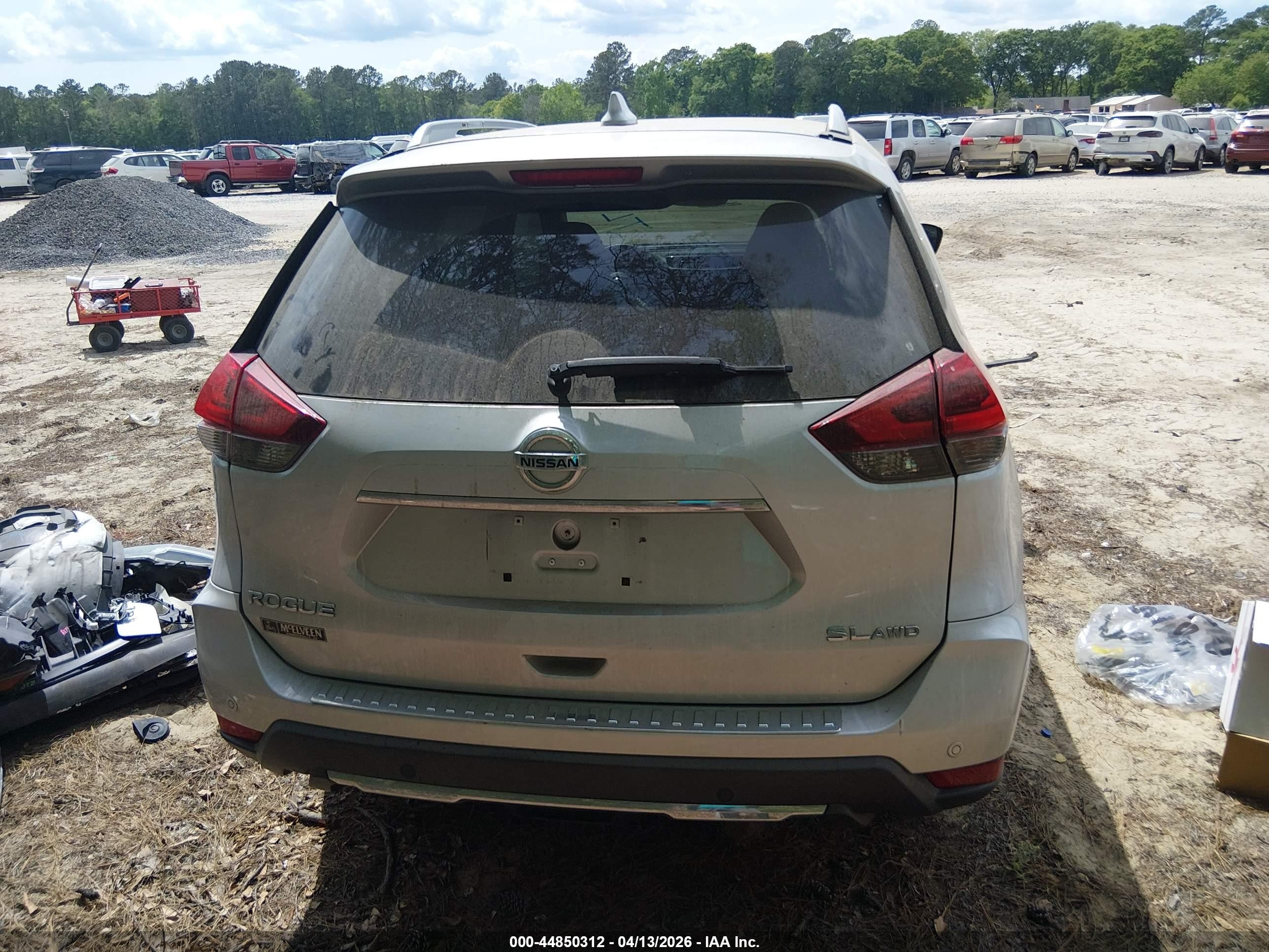2019 Nissan Rogue Sl Серебряный vin: 5N1AT2MV2KC731104