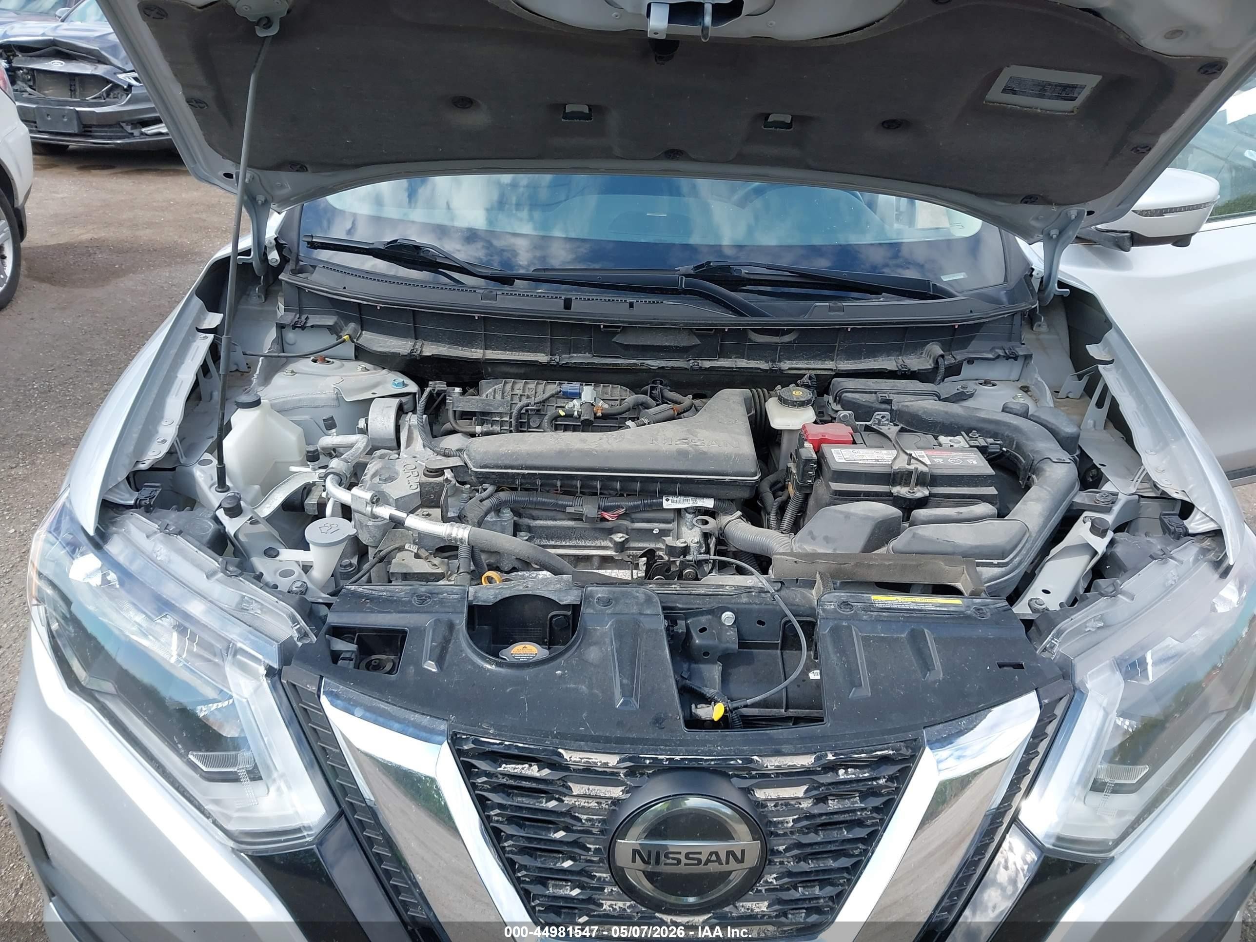 2019 Nissan Rogue Sl Silver vin: 5N1AT2MV2KC822292