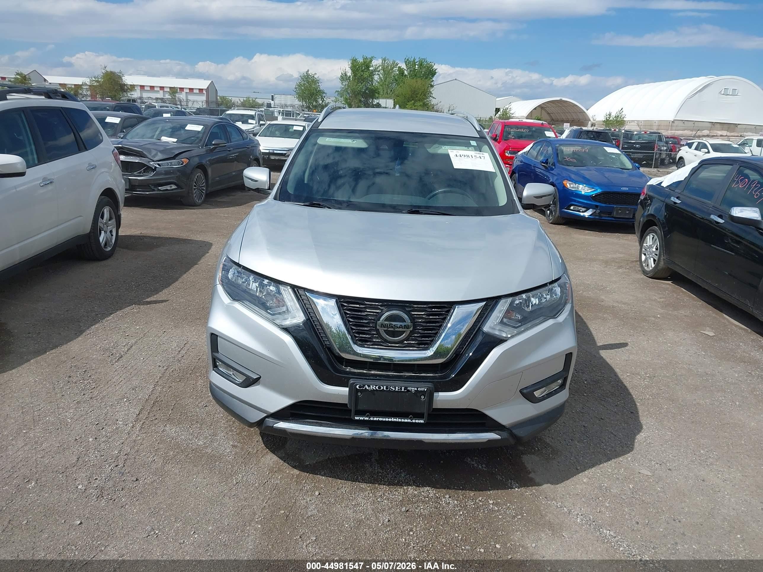 2019 Nissan Rogue Sl Silver vin: 5N1AT2MV2KC822292