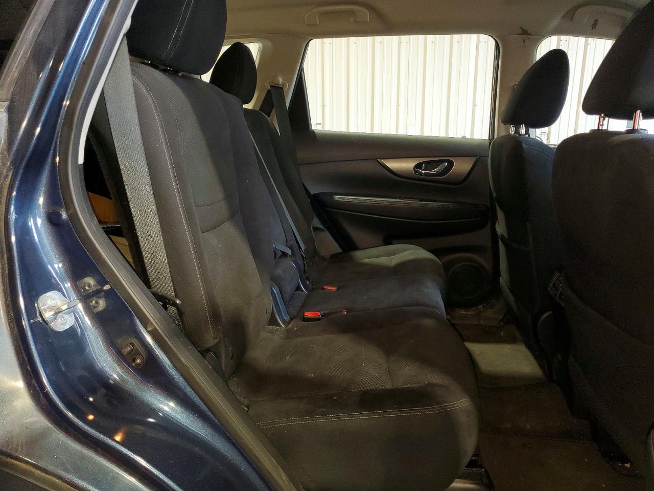2014 Nissan Rogue S Blue vin: 5N1AT2MV3EC772619