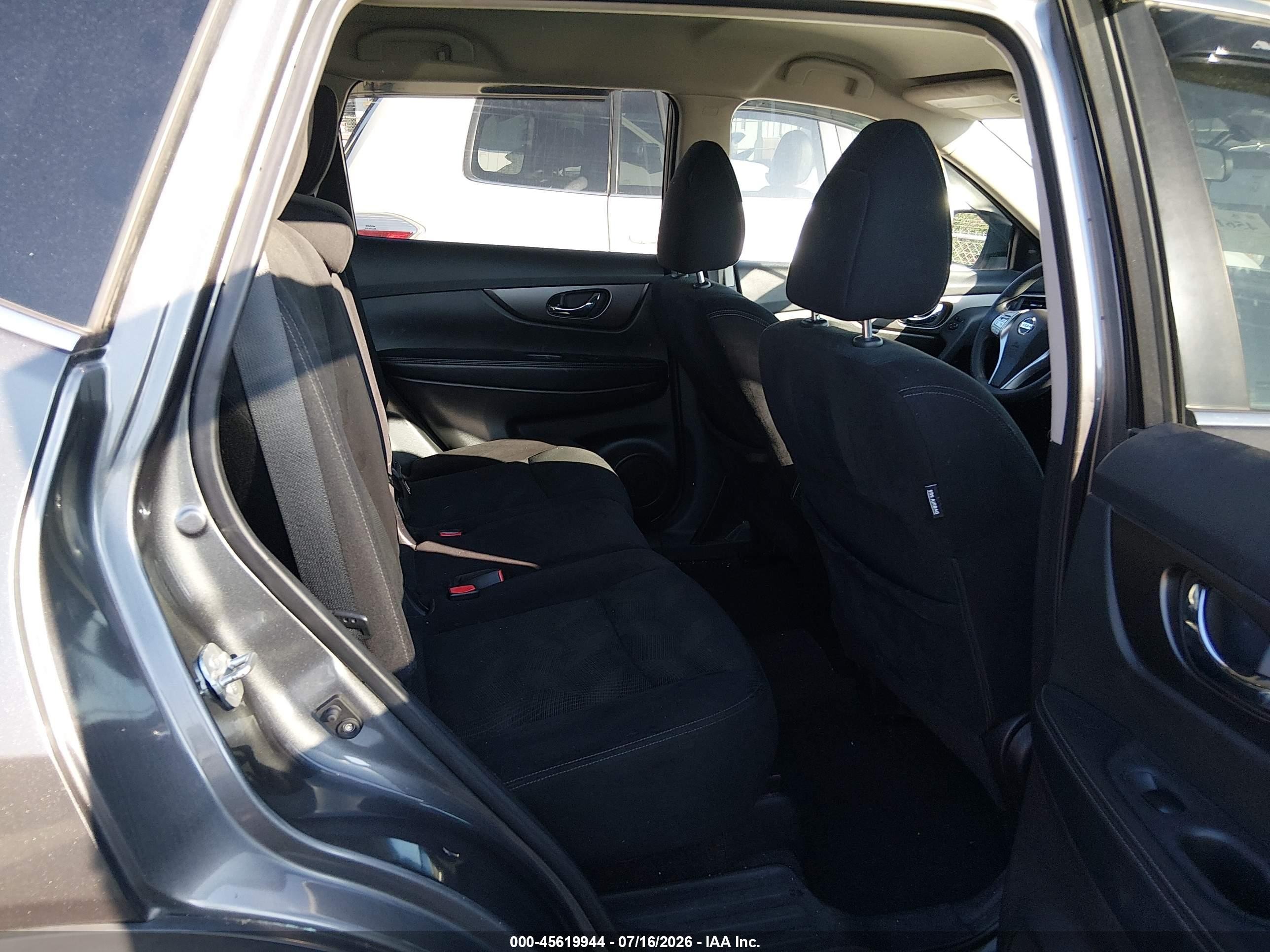 2014 Nissan Rogue Sv Gray vin: 5N1AT2MV3EC773835