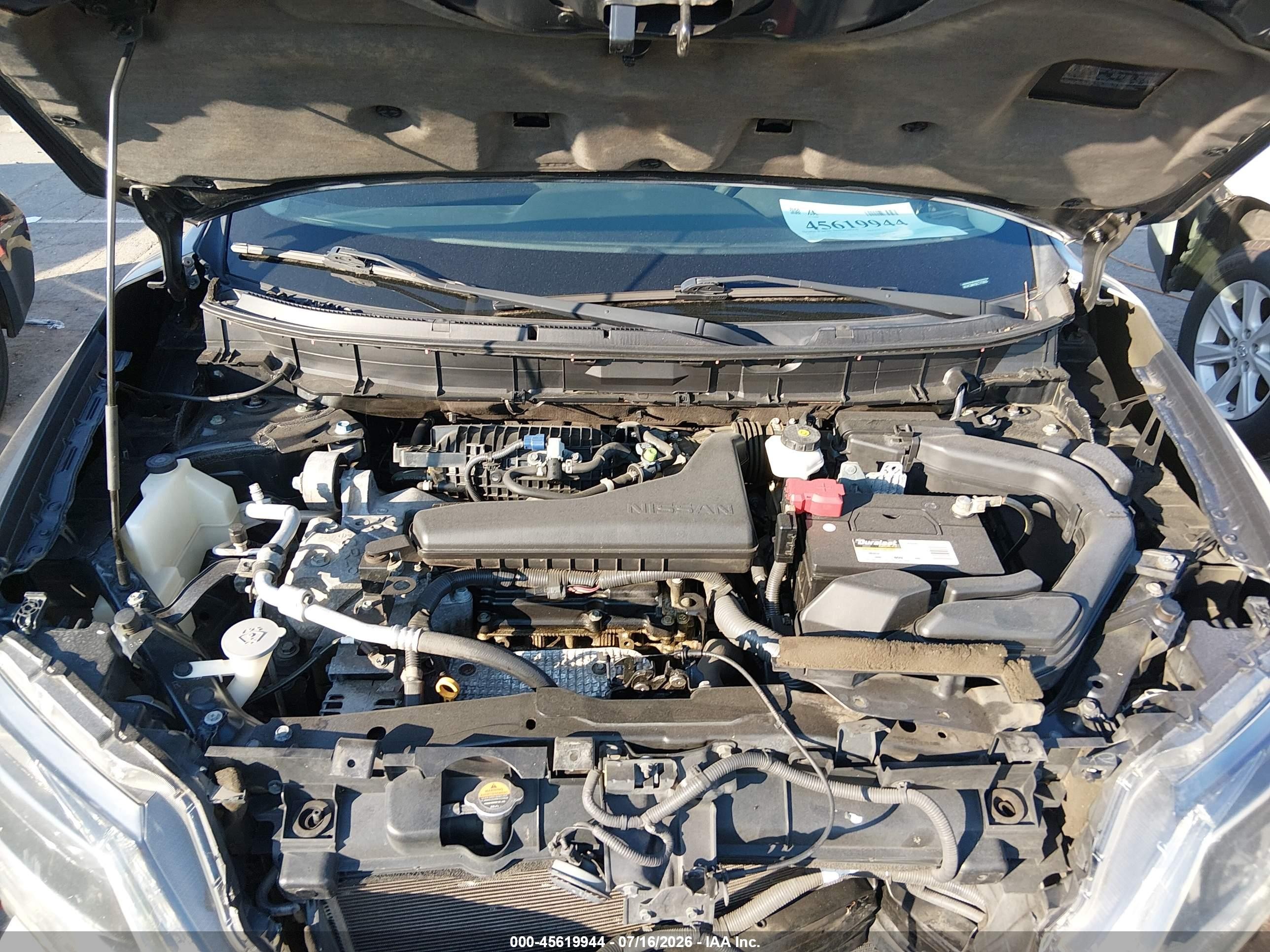 2014 Nissan Rogue Sv Gray vin: 5N1AT2MV3EC773835