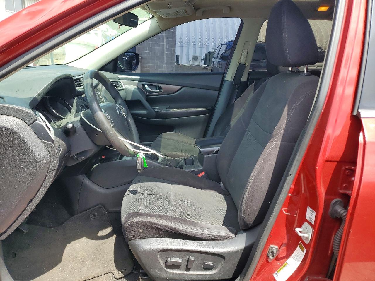 2014 Nissan Rogue Sv Red vin: 5N1AT2MV3EC786052