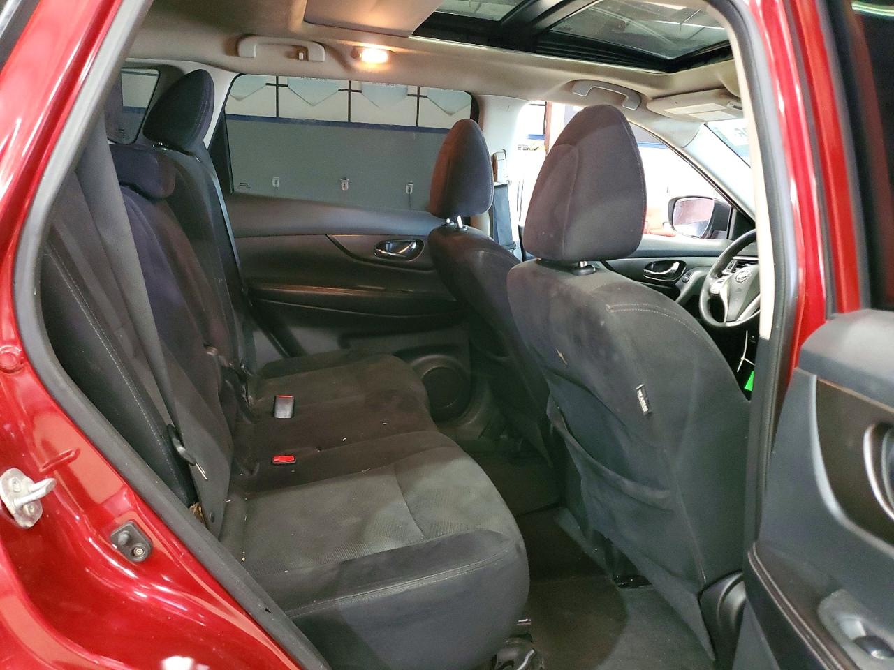 2014 Nissan Rogue Sv Red vin: 5N1AT2MV3EC786052