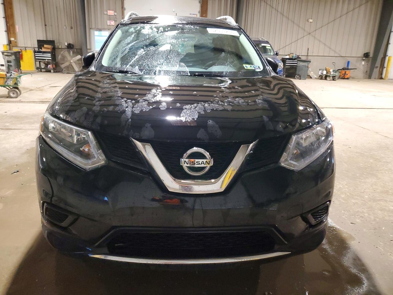 2014 Nissan Rogue Sv Black vin: 5N1AT2MV3EC797049