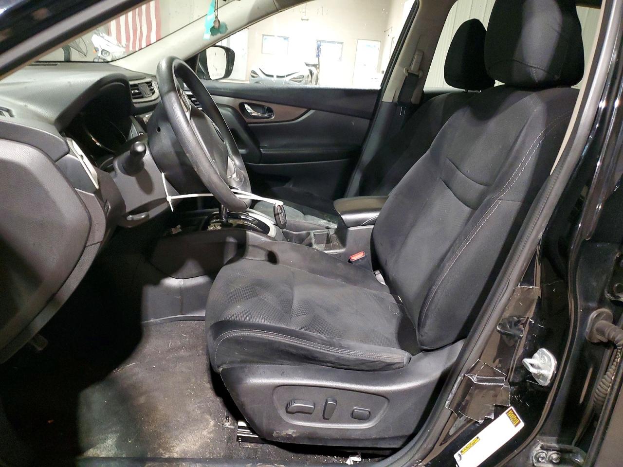 2014 Nissan Rogue Sv Black vin: 5N1AT2MV3EC797049