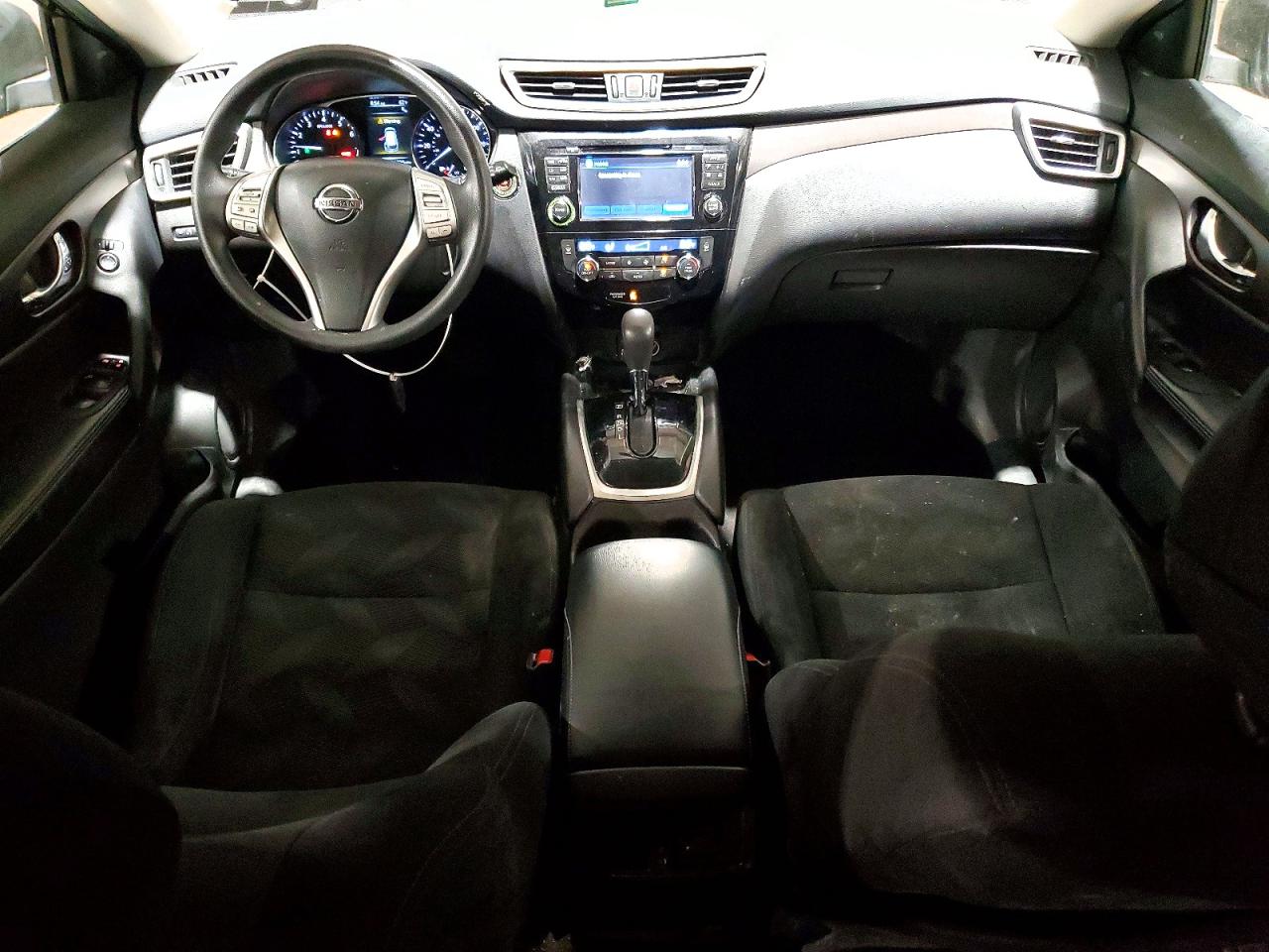 2014 Nissan Rogue Sv Black vin: 5N1AT2MV3EC797049