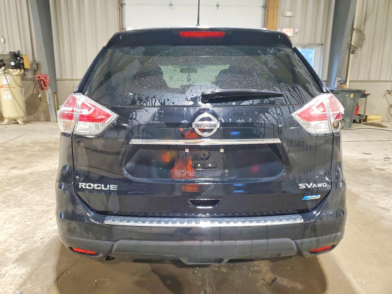 2014 Nissan Rogue Sv Black vin: 5N1AT2MV3EC797049