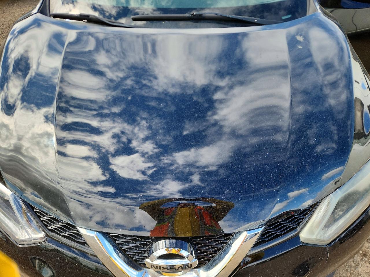 2014 Nissan Rogue S Black vin: 5N1AT2MV3EC801956