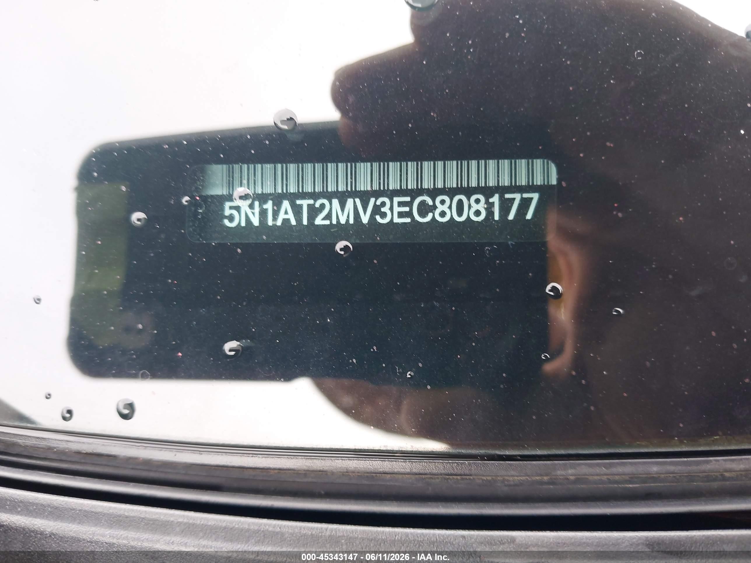 2014 Nissan Rogue Sv Red vin: 5N1AT2MV3EC808177