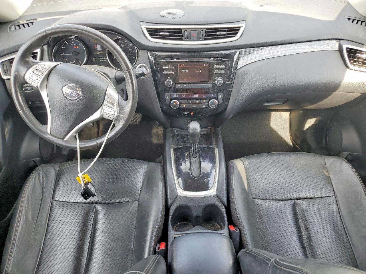 2014 Nissan Rogue S Brown vin: 5N1AT2MV3EC816716
