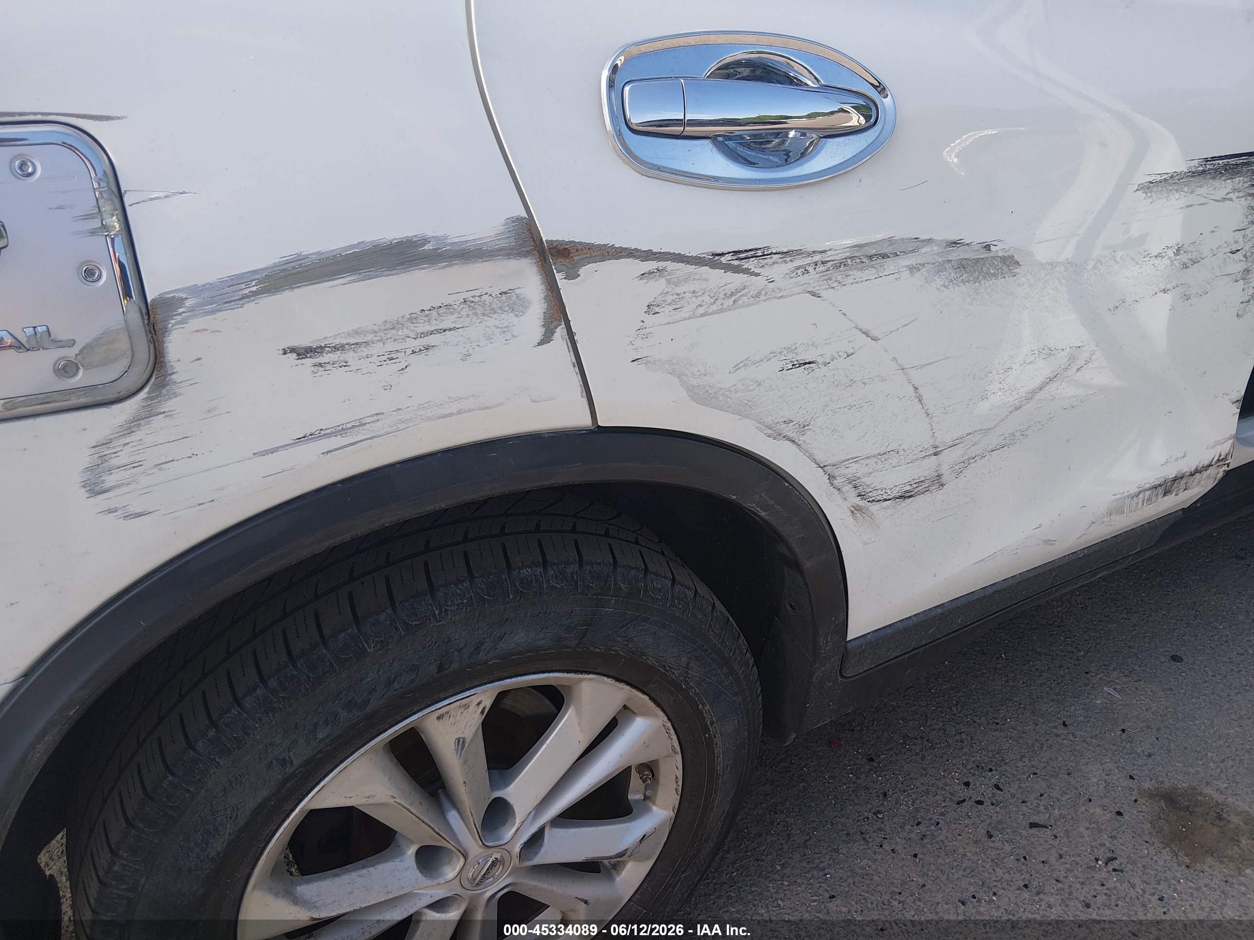 2014 Nissan Rogue Sv White vin: 5N1AT2MV3EC829062