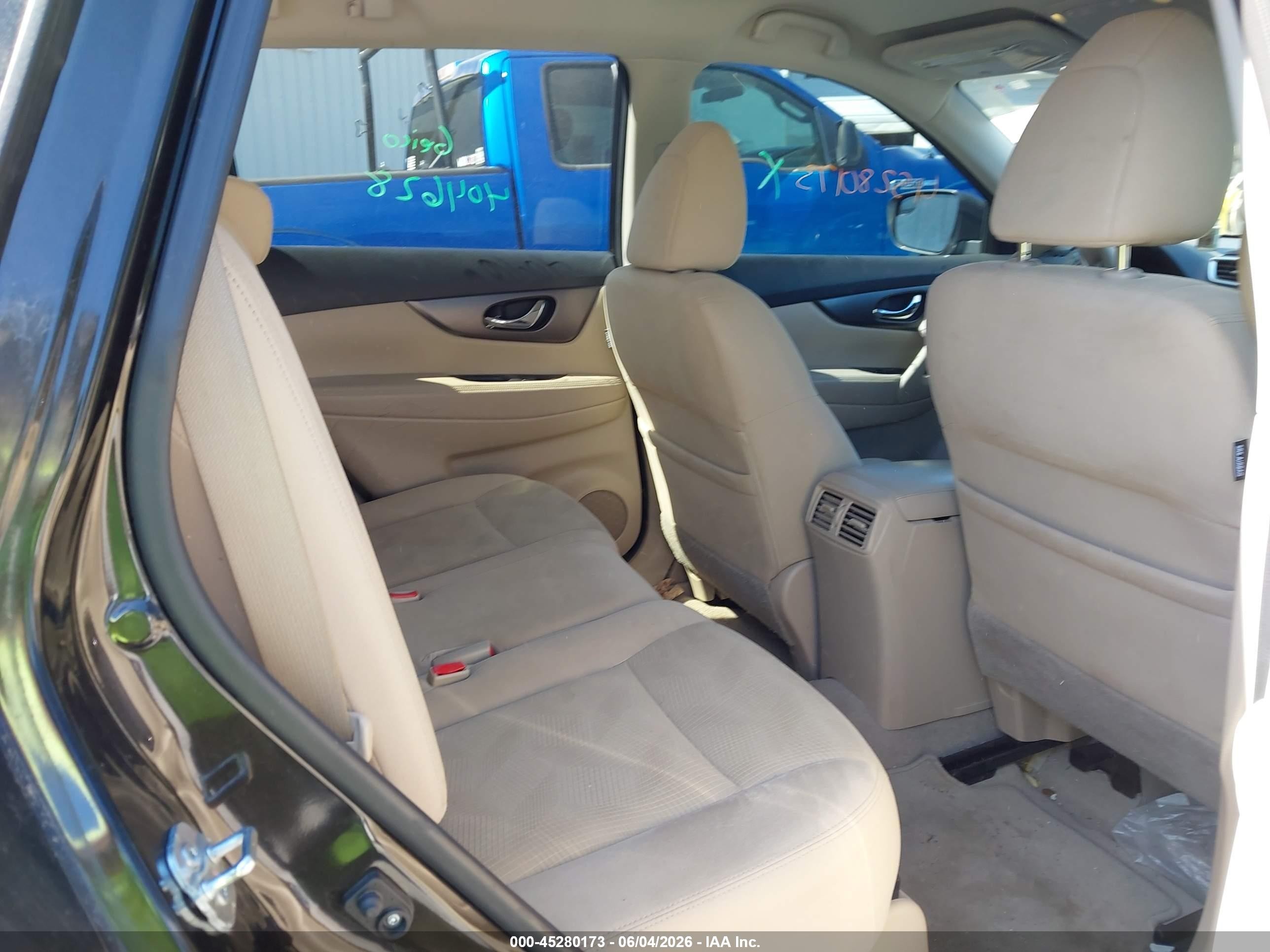 2014 Nissan Rogue Sv Черный vin: 5N1AT2MV3EC833886
