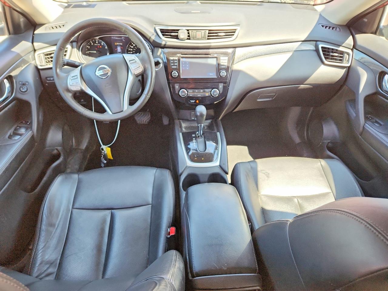 2014 Nissan Rogue S Красный vin: 5N1AT2MV3EC837758