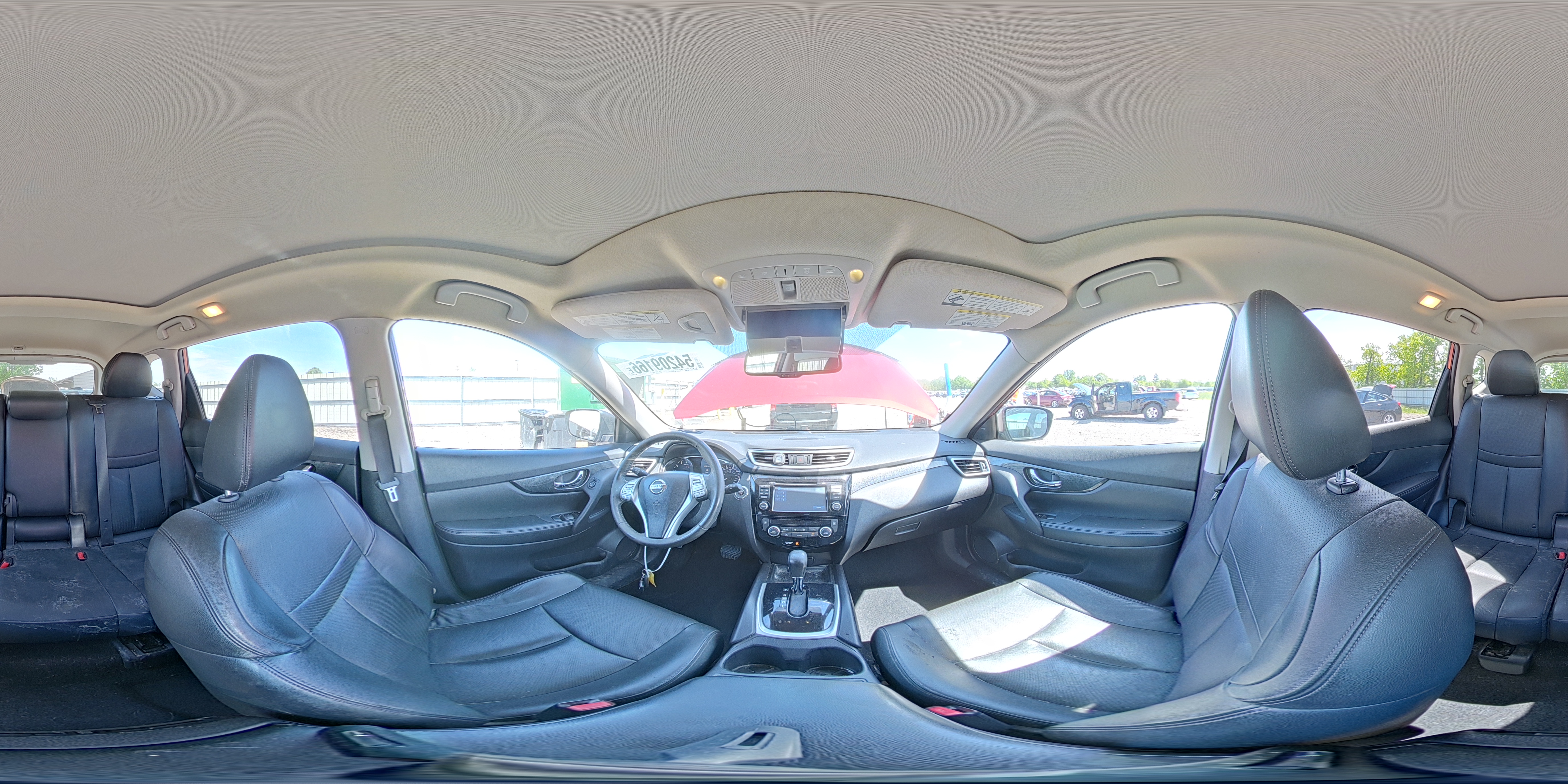 2014 Nissan Rogue S Красный vin: 5N1AT2MV3EC837758