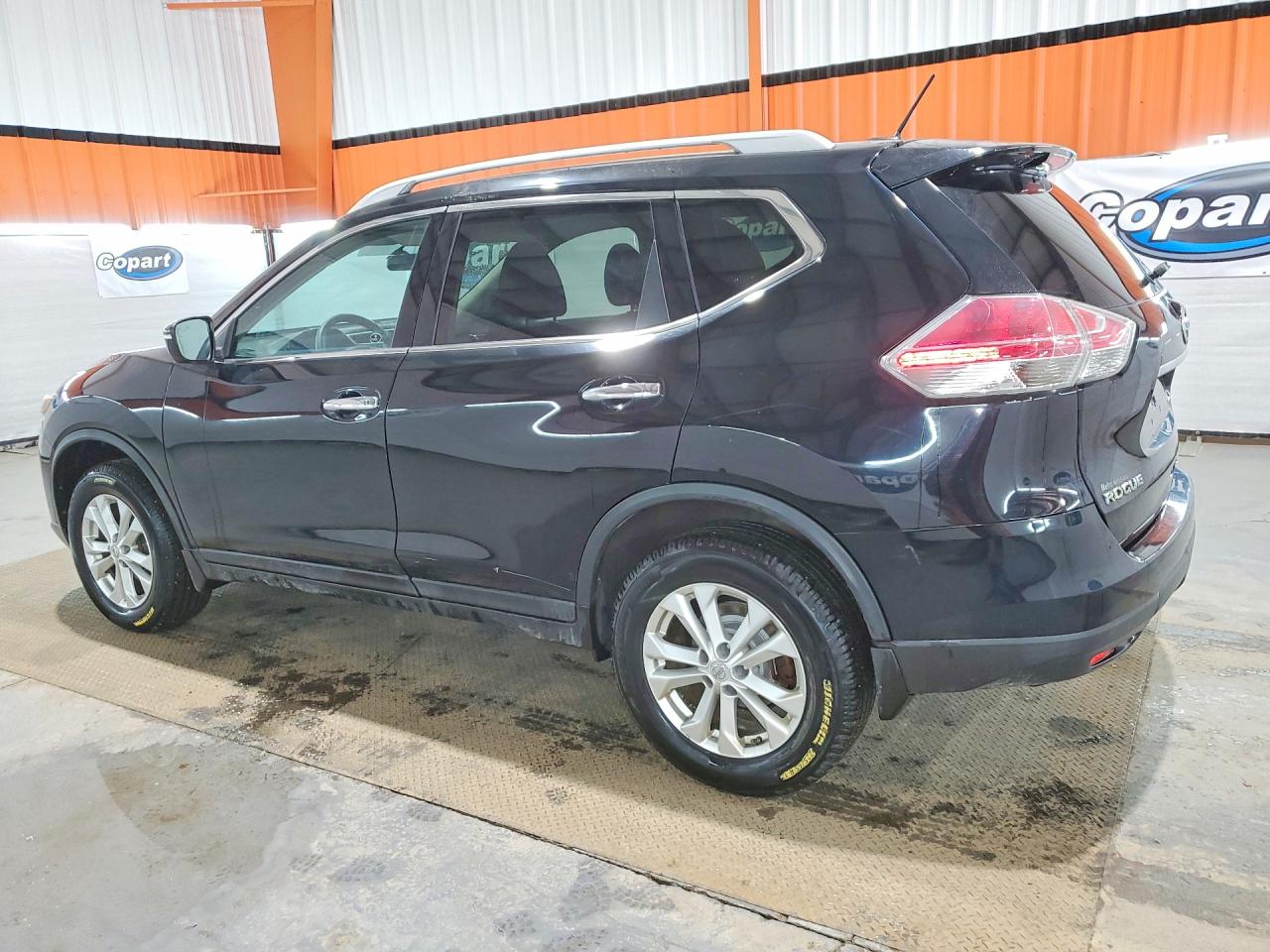 2014 Nissan Rogue S Black vin: 5N1AT2MV3EC843446