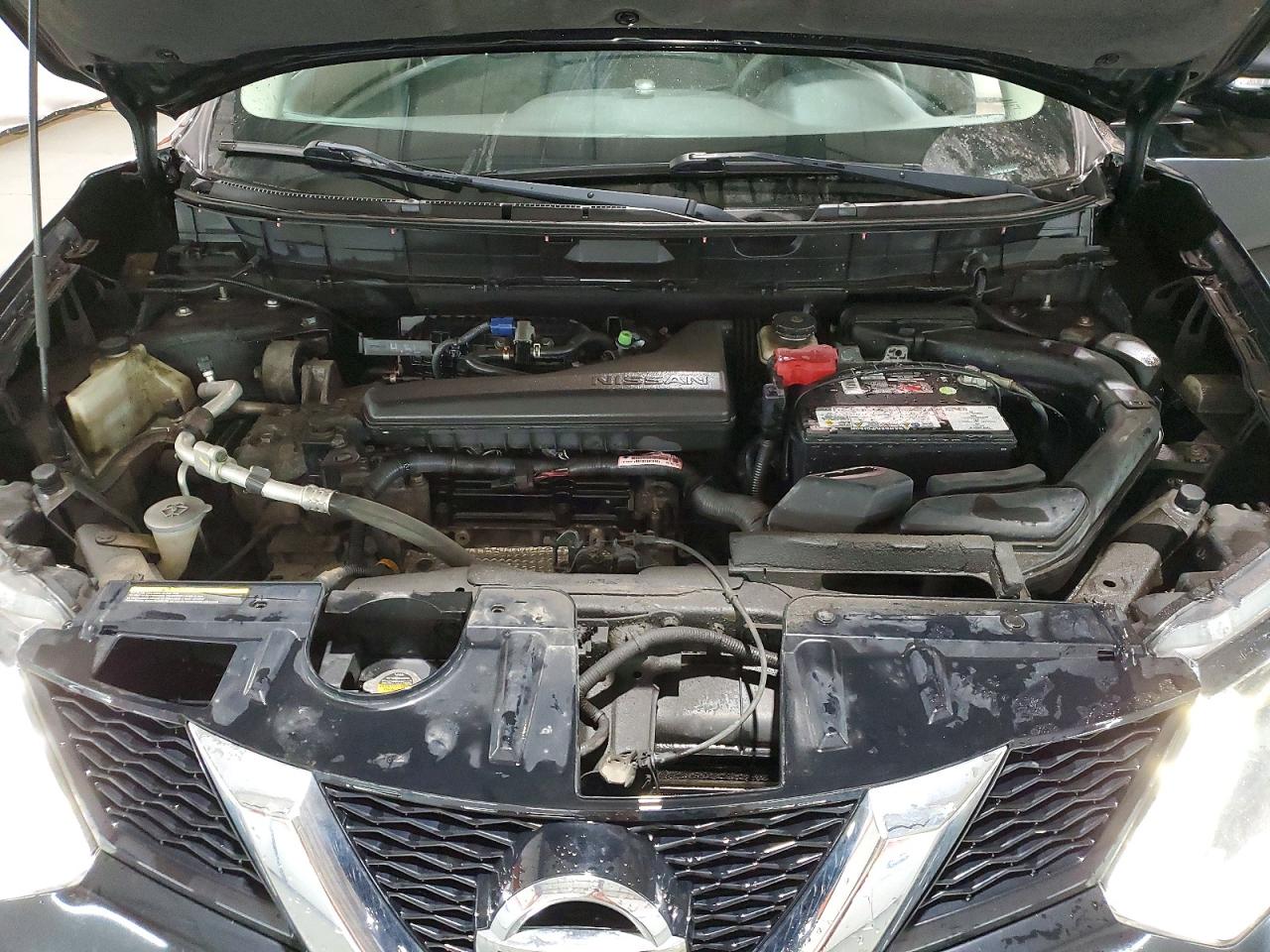 2014 Nissan Rogue S Black vin: 5N1AT2MV3EC843446