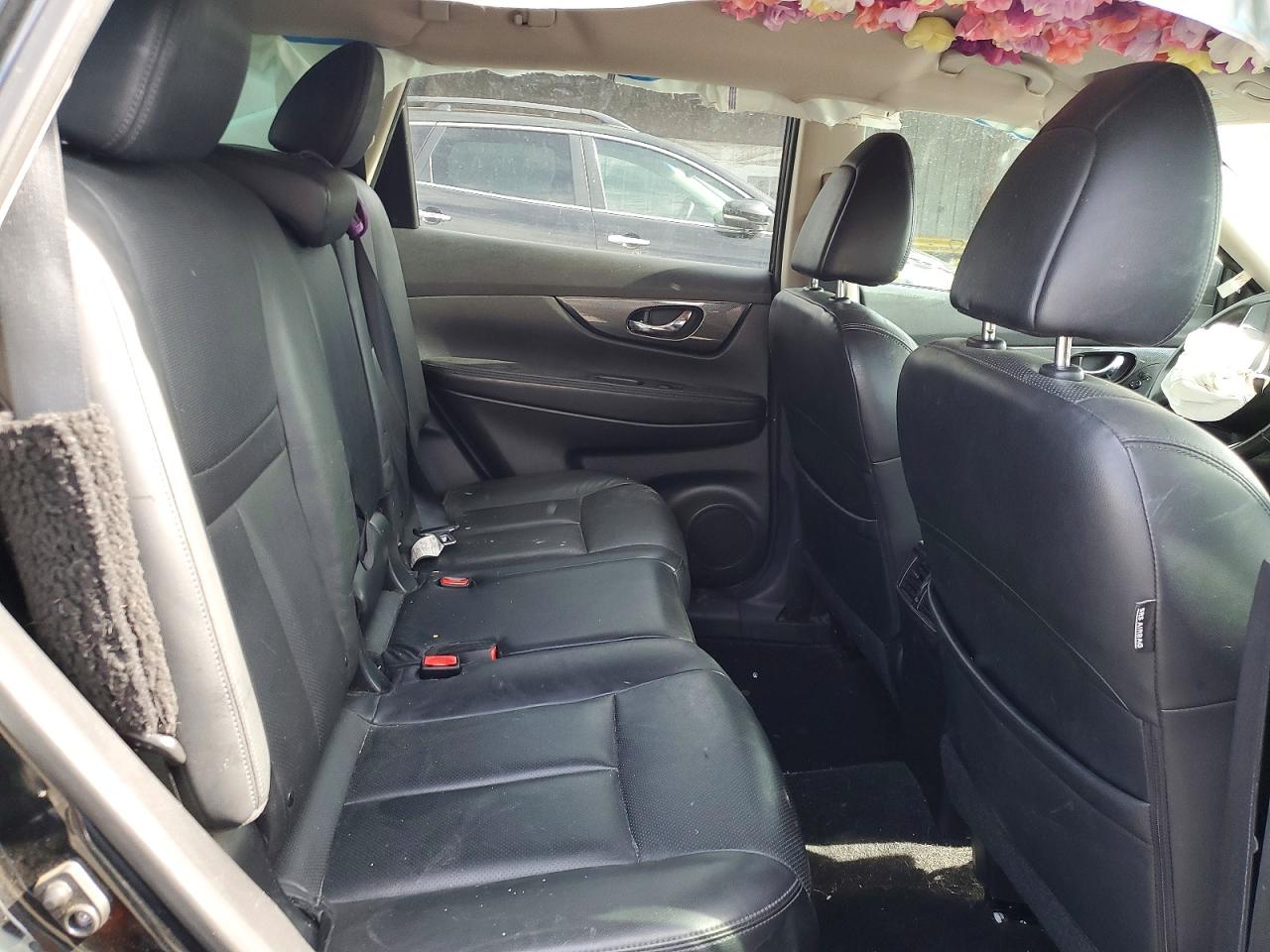 2014 Nissan Rogue Sl Black vin: 5N1AT2MV3EC854091