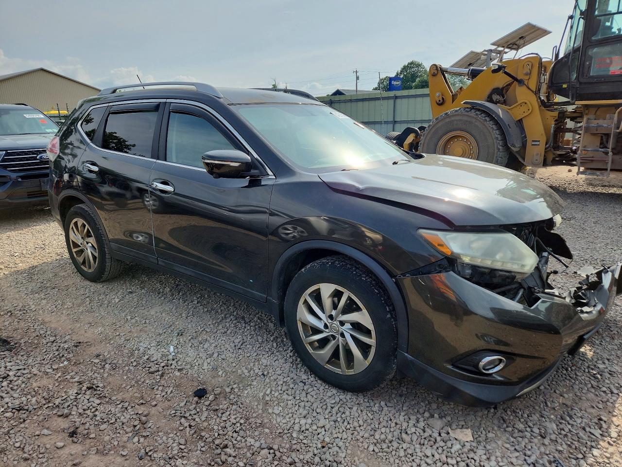 2014 Nissan Rogue Sl Charcoal vin: 5N1AT2MV3EC861574
