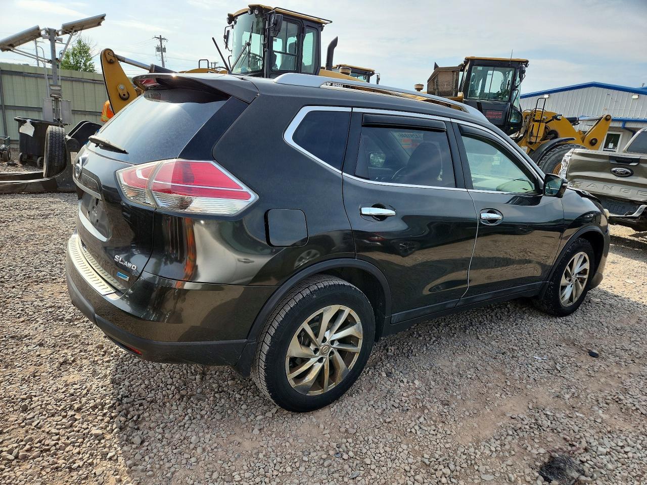 2014 Nissan Rogue Sl Charcoal vin: 5N1AT2MV3EC861574