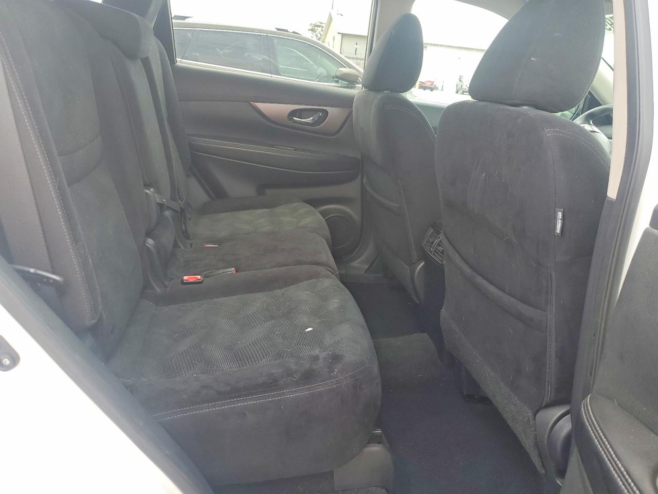2014 Nissan Rogue Sv White vin: 5N1AT2MV3EC871344