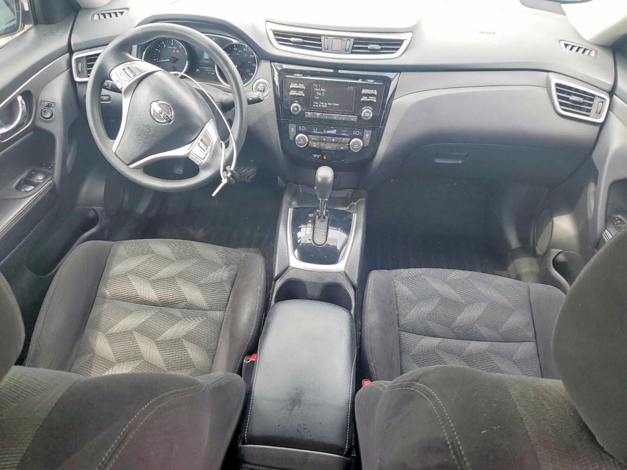 2014 Nissan Rogue Sv White vin: 5N1AT2MV3EC871344