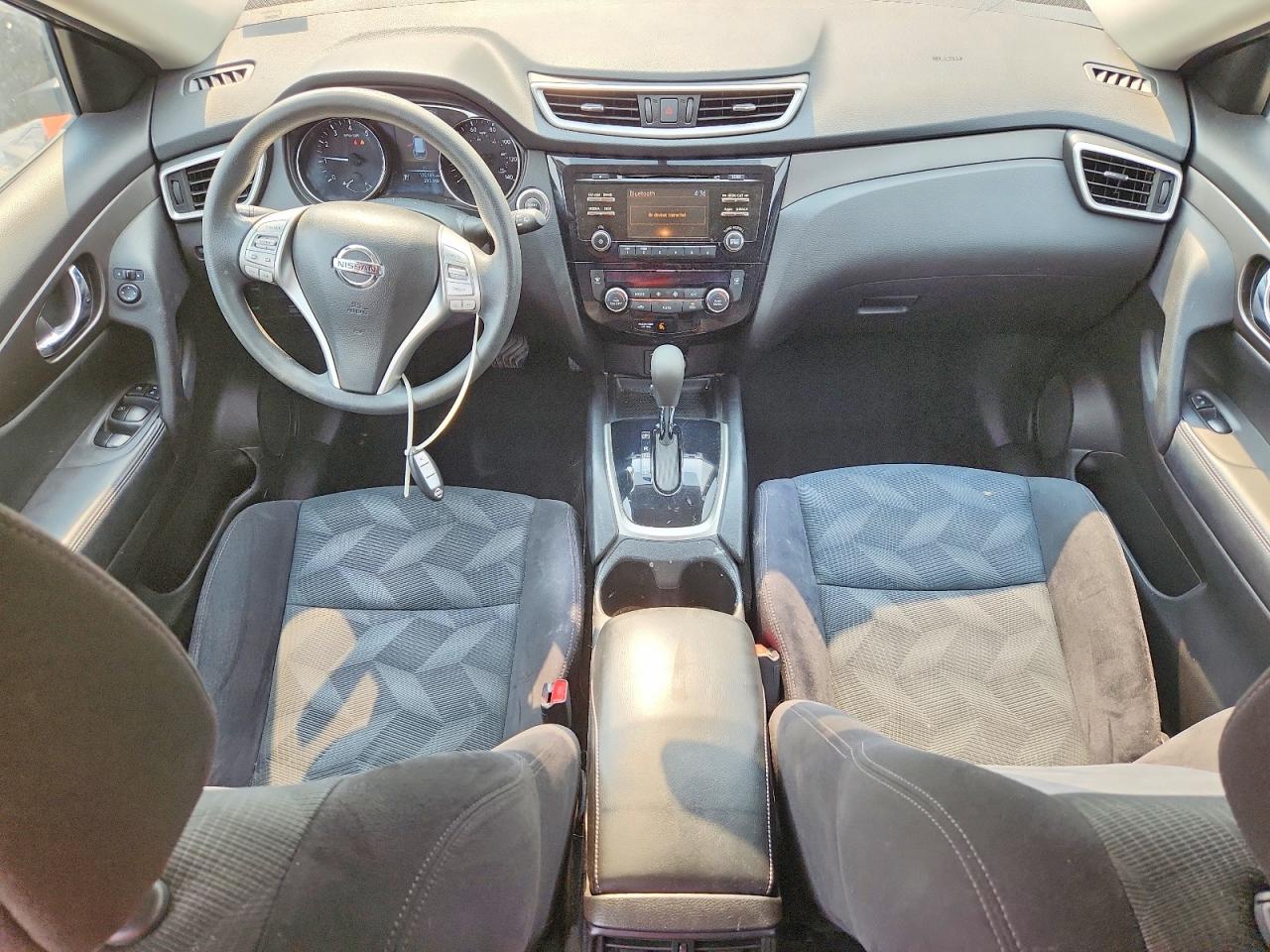 2015 Nissan Rogue Sv Black vin: 5N1AT2MV3FC767681