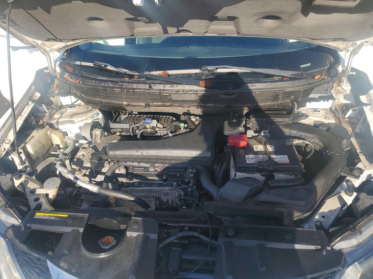 2015 Nissan Rogue Sl White vin: 5N1AT2MV3FC769253