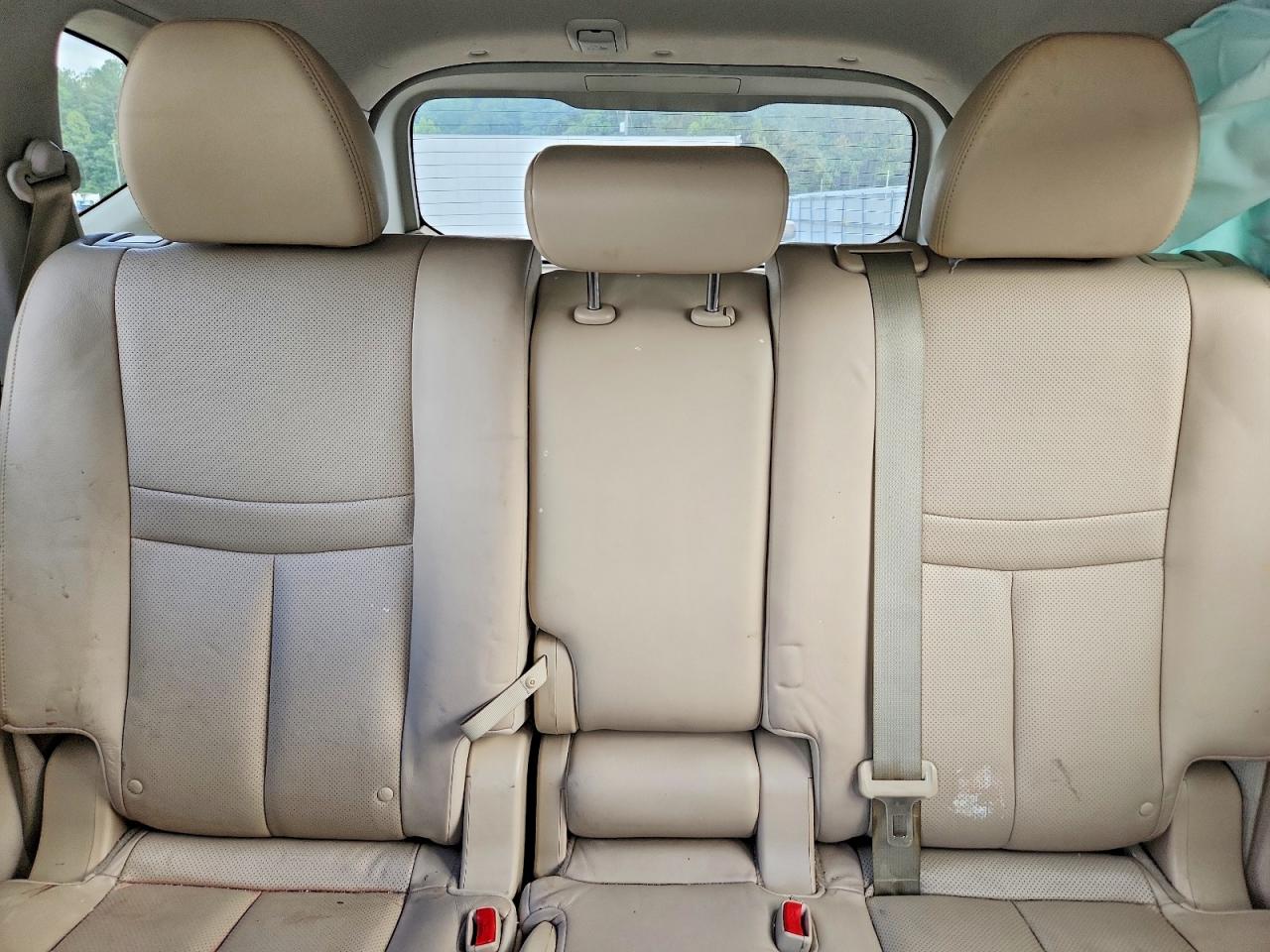 2015 Nissan Rogue Sl Cream vin: 5N1AT2MV3FC776056