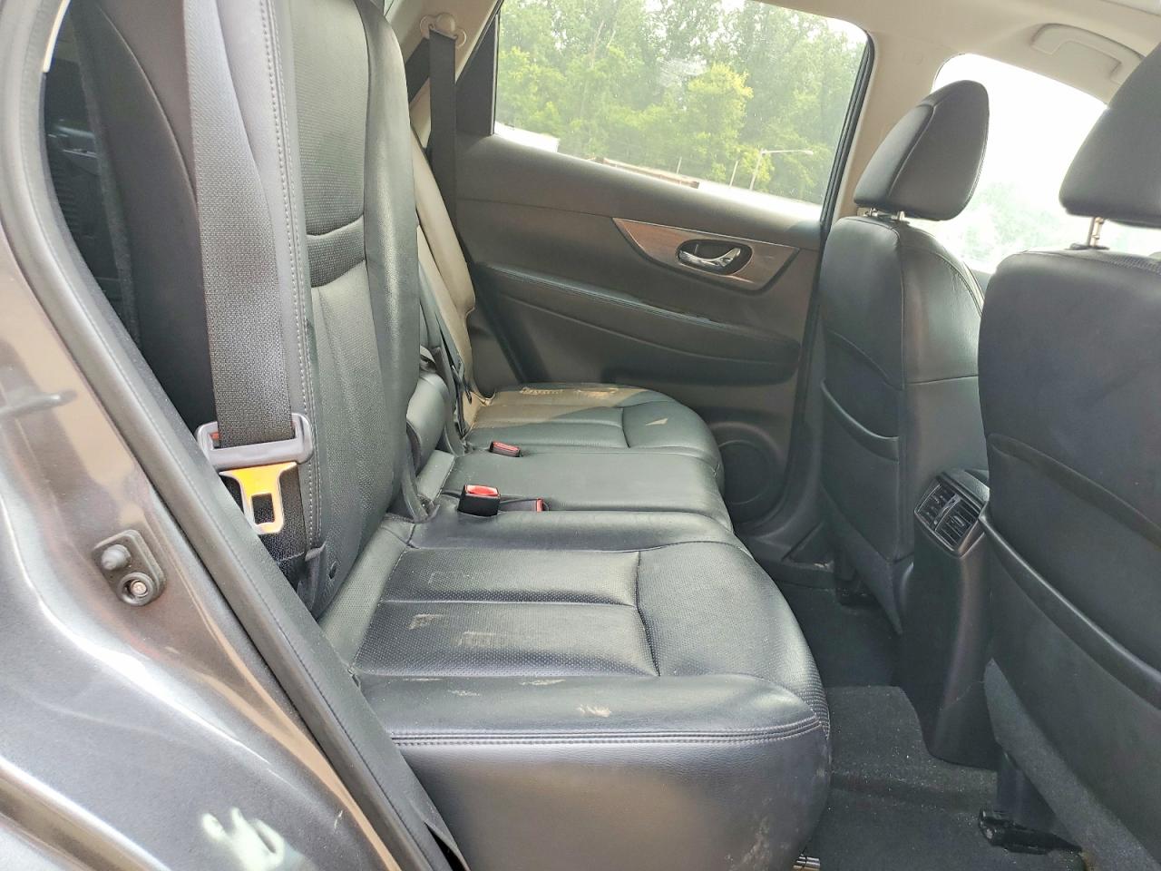 2015 Nissan Rogue Sl Silver vin: 5N1AT2MV3FC793682