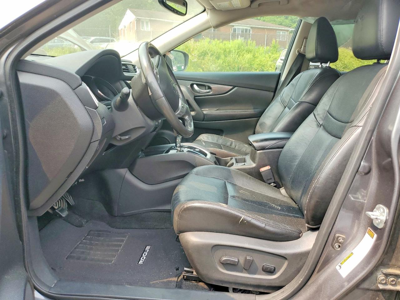 2015 Nissan Rogue Sl Silver vin: 5N1AT2MV3FC793682