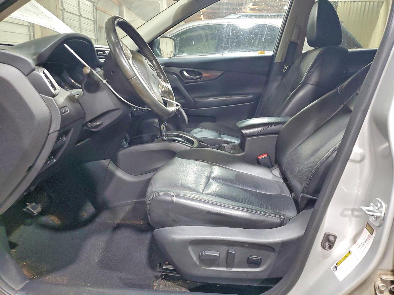 2015 Nissan Rogue Sl Silver vin: 5N1AT2MV3FC795738