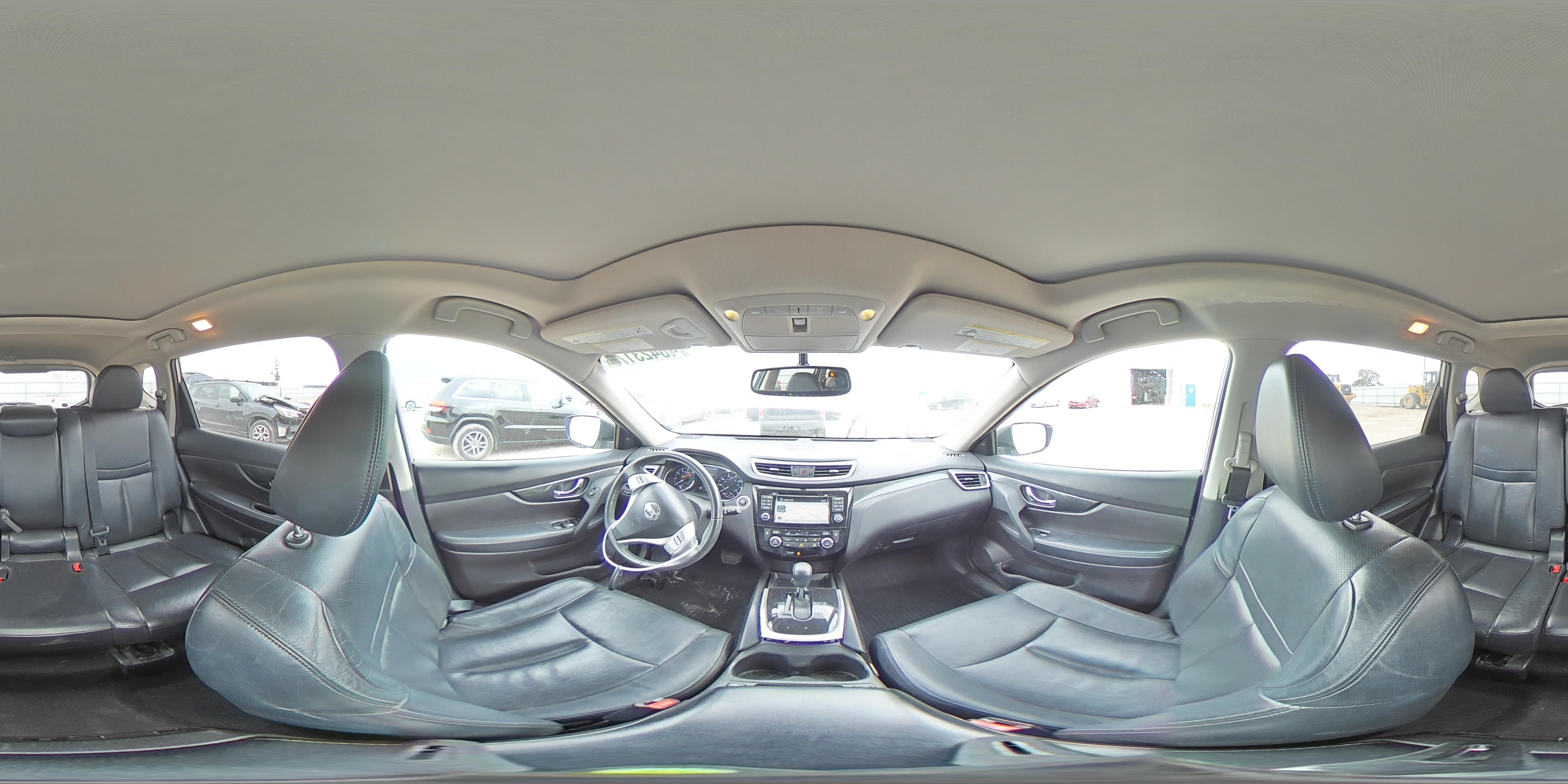2015 Nissan Rogue Sl Silver vin: 5N1AT2MV3FC798316