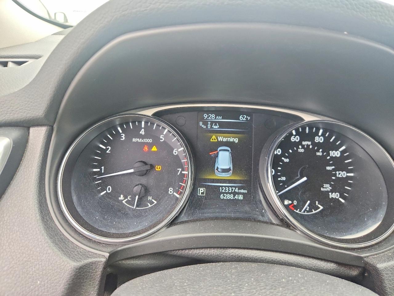 2015 Nissan Rogue Sl Black vin: 5N1AT2MV3FC823571