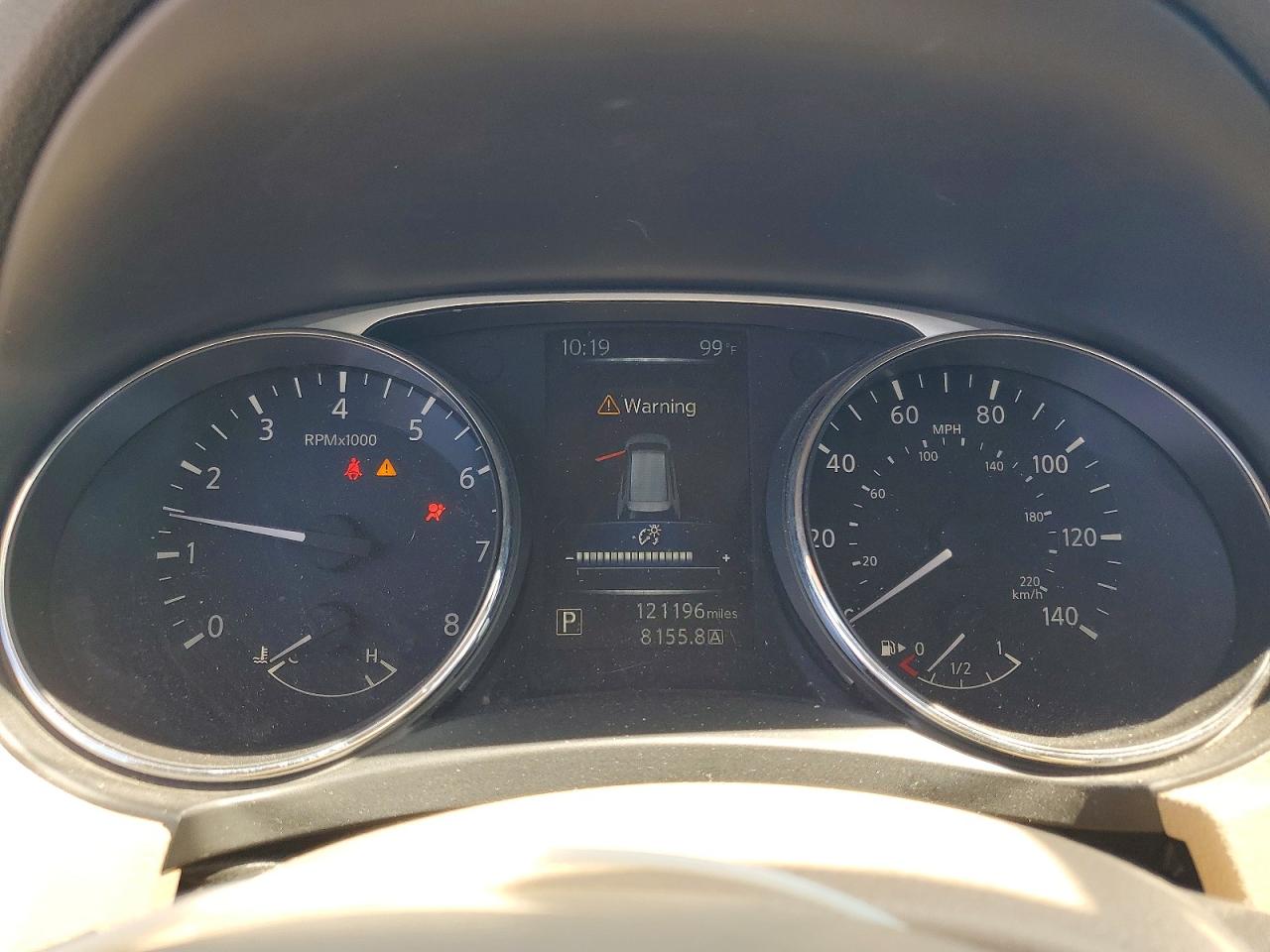 2015 Nissan Rogue Sl White vin: 5N1AT2MV3FC824851