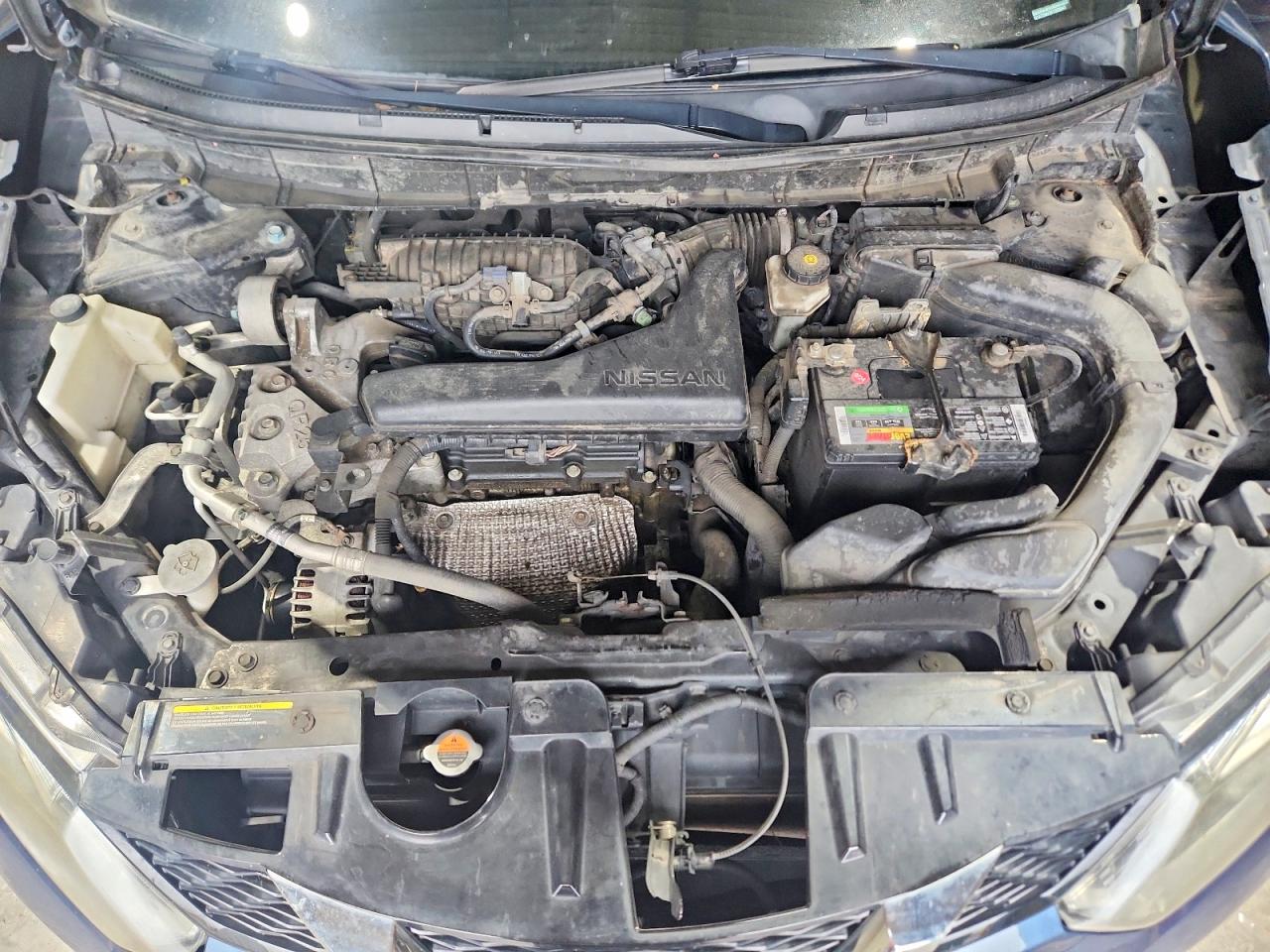 2015 Nissan Rogue Blue vin: 5N1AT2MV3FC828043