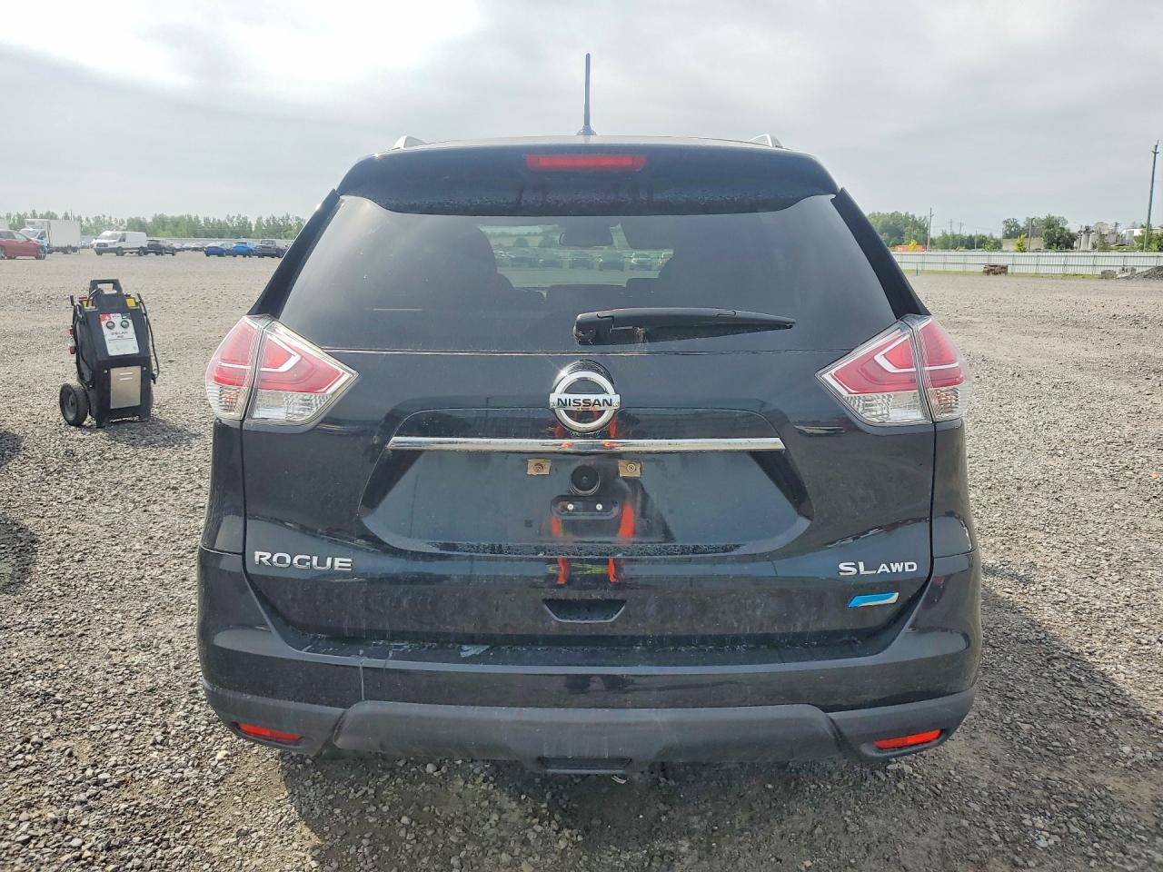 2015 Nissan Rogue Sl Черный vin: 5N1AT2MV3FC837566