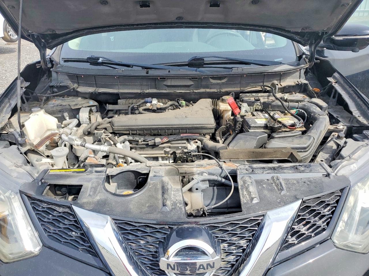 2015 Nissan Rogue Sl Черный vin: 5N1AT2MV3FC837566
