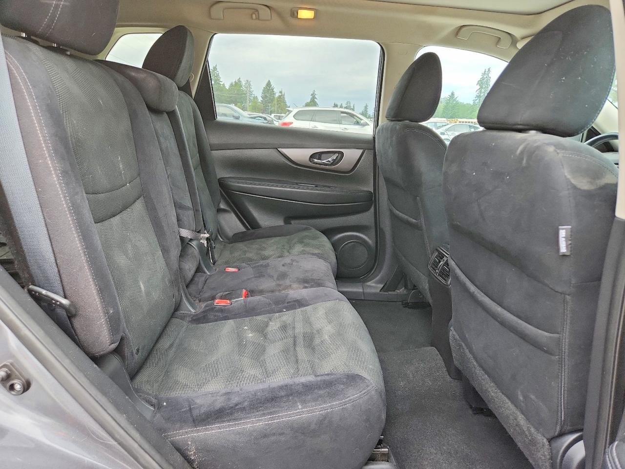 2015 Nissan Rogue Sv Gray vin: 5N1AT2MV3FC854979