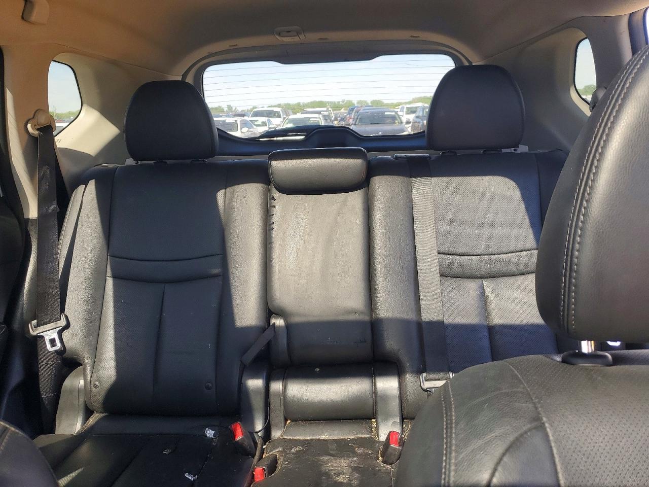 2015 Nissan Rogue Sl White vin: 5N1AT2MV3FC860300