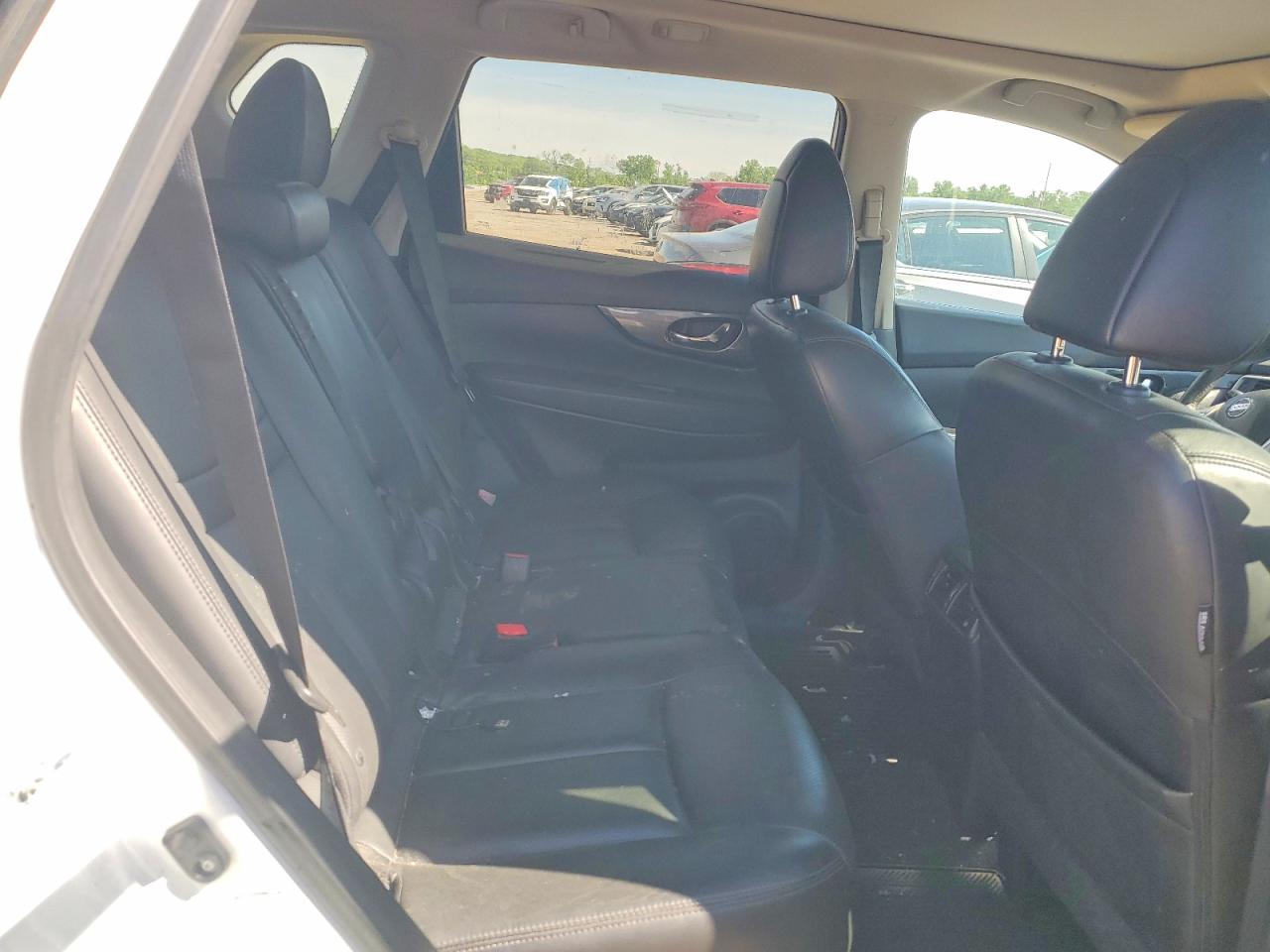 2015 Nissan Rogue Sl White vin: 5N1AT2MV3FC860300